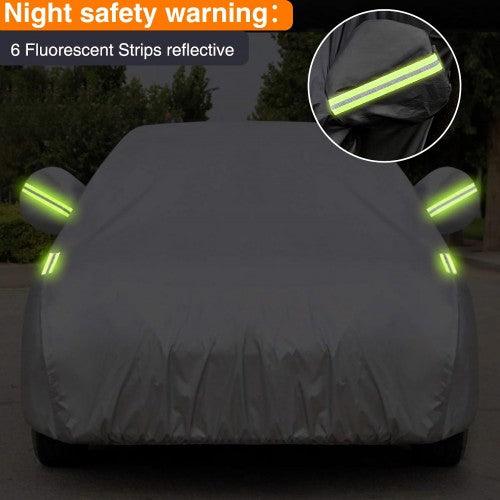 MATCC Car Cover, 500 x 190 x 150cm Waterproof Heavy Duty Car Cover with UV Protection for All Weather, Dust, Scratch Resistant - Toytexx MATCC Car Cover, 500 x 190 x 150cm Waterproof Heavy Duty Car Cover with UV Protection for All Weather, Dust, Scratch Resistant - Toytexx
